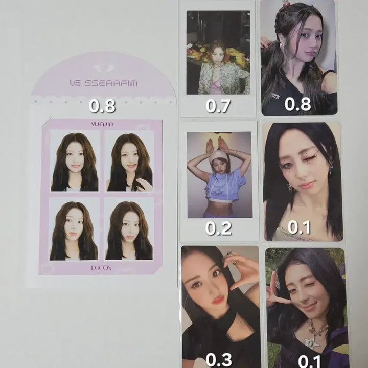[SOLD OUT] 르세라핌 허윤진 포카