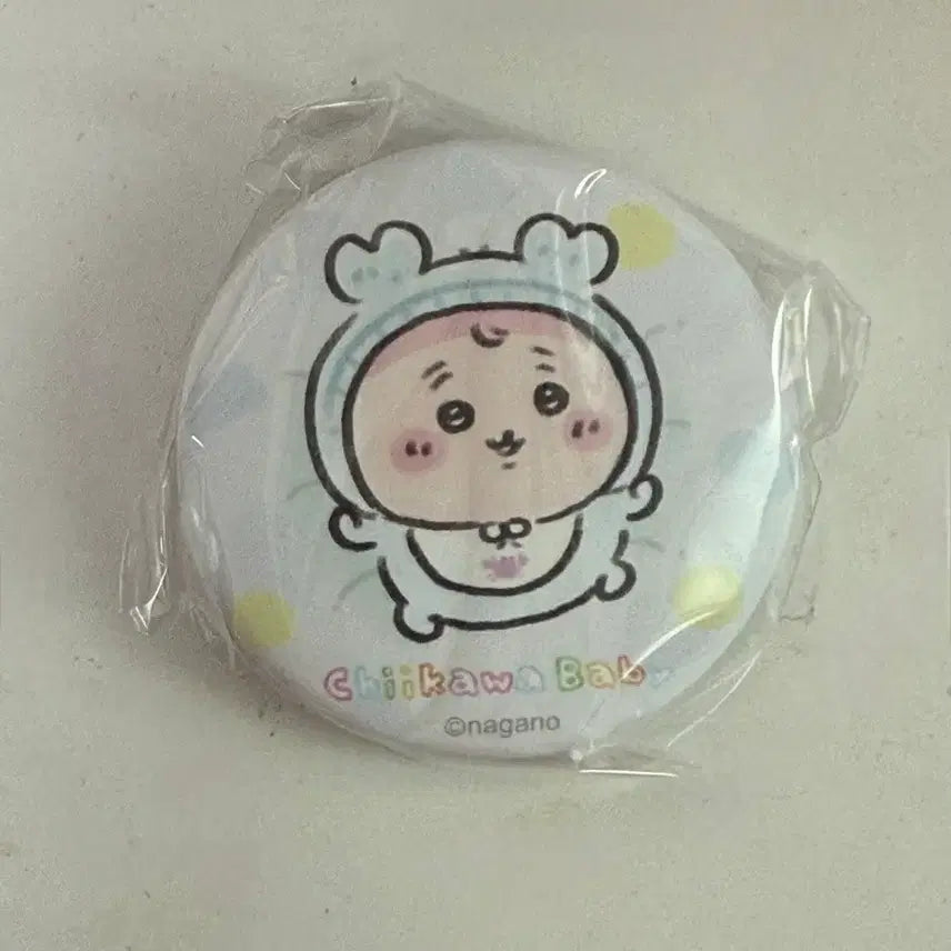 [BUNJANG] Chiikawa Baby Can Badge Kani (Sealed) / 치이카와 베이비 캔뱃지 카니 미개봉
