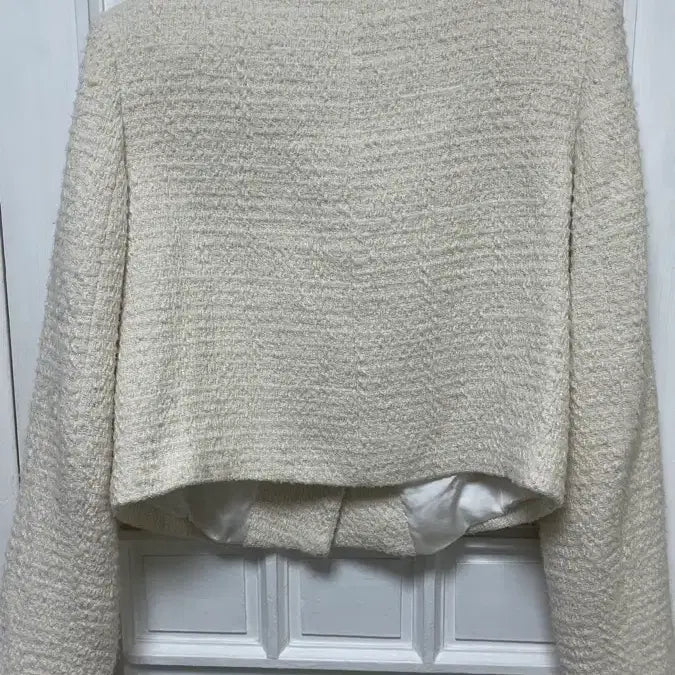 [BUNJANG] ZARA Tweed Jacket / 자라 리본버튼 트위드자켓