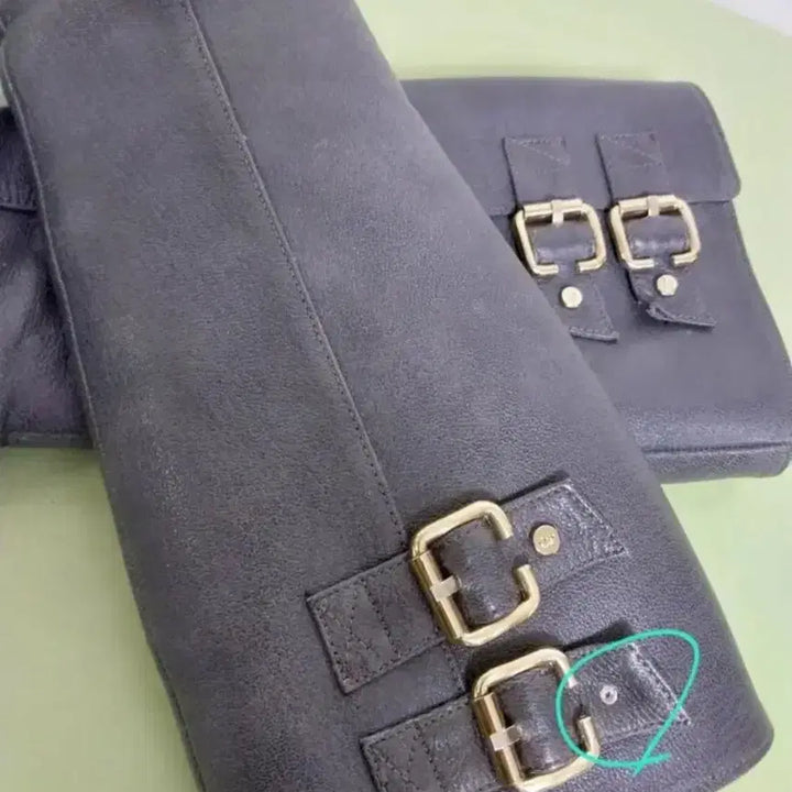 [BUNJANG] Tandy Leather Long Boots (Gray) / 여성 탠디 가죽 롱부츠  (230)