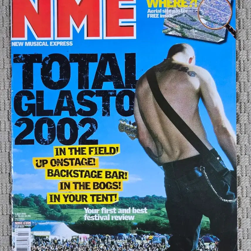 [BUNJANG] NME Magazine (July 2002) Large Magazine / 매거진 NME 라지 매거진