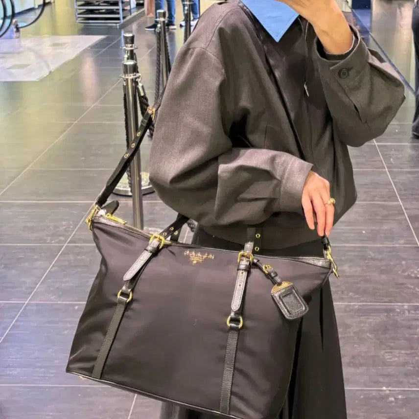 [BUNJANG] PRADA Pocono Tote Bag / [PRADA]프라다 포코노  토트겸 숄더백 1BG253 ZMY F0002