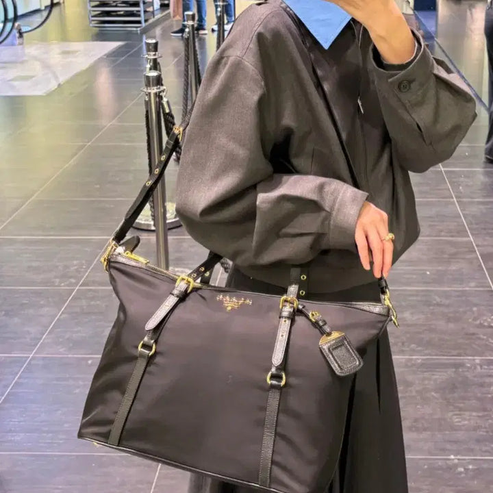 [BUNJANG] PRADA Pocono Tote Bag / [PRADA]프라다 포코노  토트겸 숄더백 1BG253 ZMY F0002