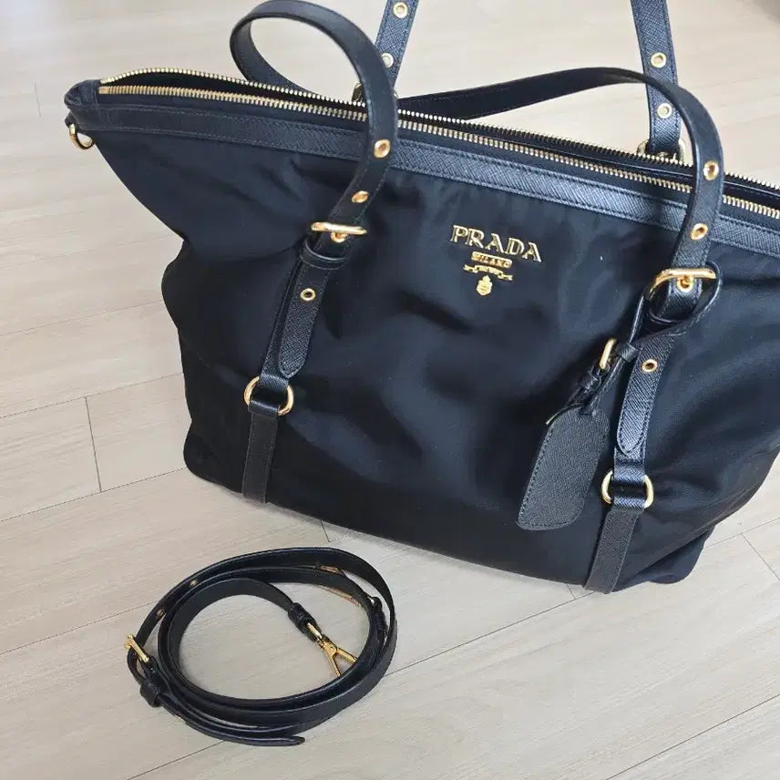 [BUNJANG] PRADA Pocono Tote Bag / [PRADA]프라다 포코노  토트겸 숄더백 1BG253 ZMY F0002