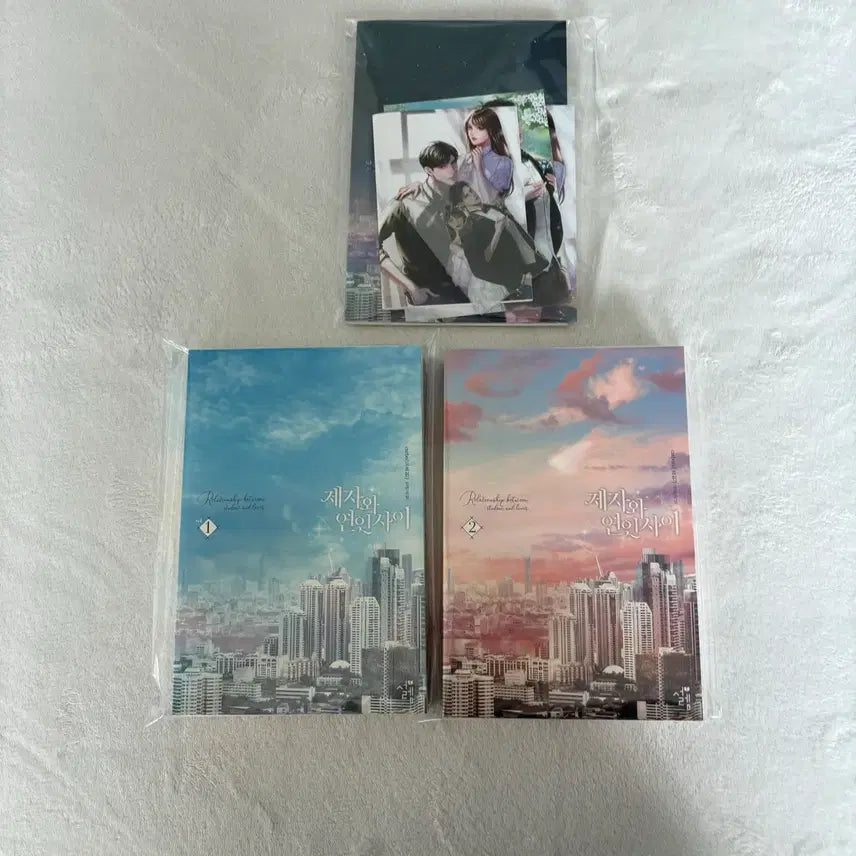 [BUNJANG] Collection Book + Side Story + Special Gift Set Bundle / 제자와 연인사이 1,2권 소장본 + 외전 + 특전세트 일괄처분