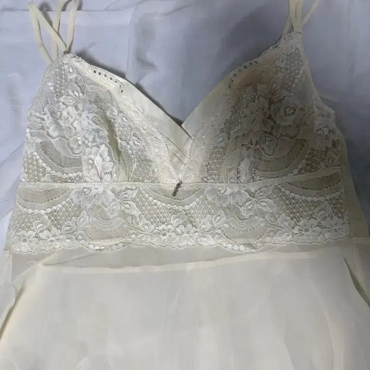 [BUNJANG] Vintage Lace Slip Dress / 빈티지 레이스 슬립 원피스 / 버터플라이빈티지 어항빈티지 stg 모리걸