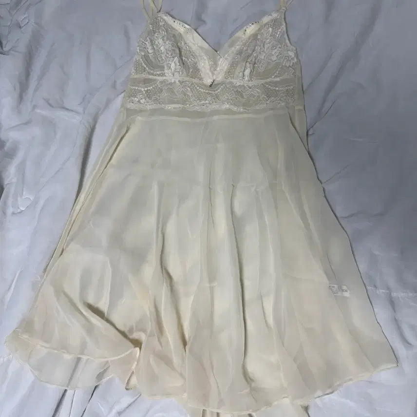 [BUNJANG] Vintage Lace Slip Dress / 빈티지 레이스 슬립 원피스 / 버터플라이빈티지 어항빈티지 stg 모리걸