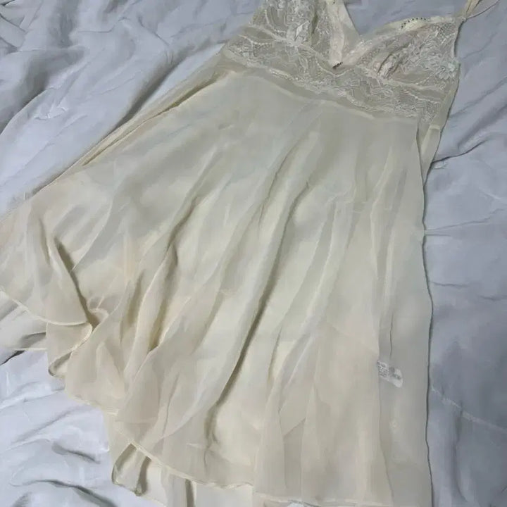 [BUNJANG] Vintage Lace Slip Dress / 빈티지 레이스 슬립 원피스 / 버터플라이빈티지 어항빈티지 stg 모리걸