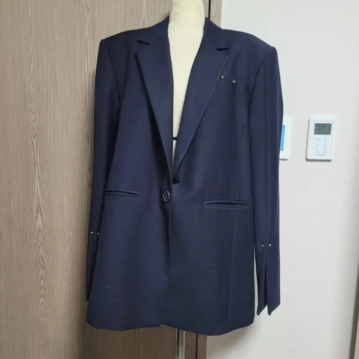 [BUNJANG] Moonteen Cash Back Blazer Jacket (Deep Navy) / 문텐 캐시백 블레이저 자켓  여성용 딥네이비