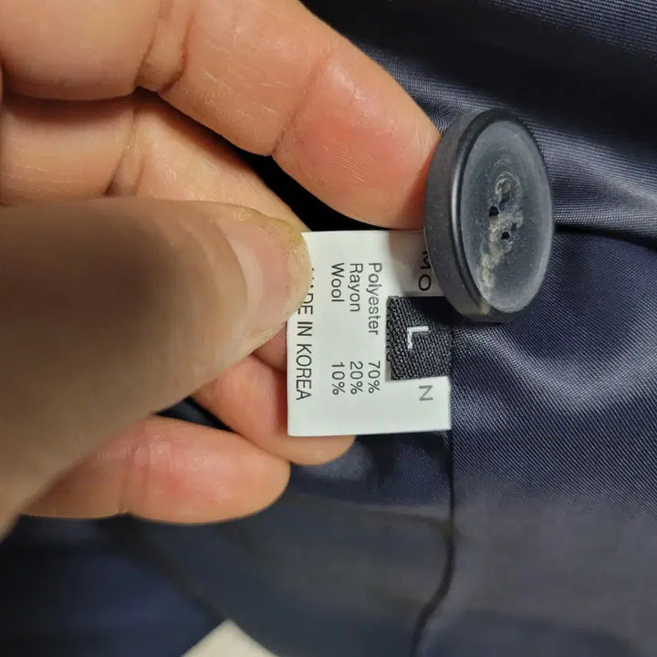 [BUNJANG] Moonteen Cash Back Blazer Jacket (Deep Navy) / 문텐 캐시백 블레이저 자켓  여성용 딥네이비