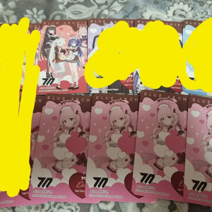 [BUNJANG] Blue Archive Atre Collaboration Special Card / 블루아카이브 atre 콜라보 특전 카드