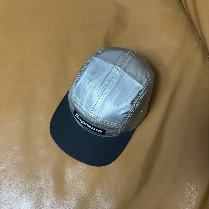 [BUNJANG] Supreme Camp Cap Hat / 슈프림 캠프캡 모자 박스로고 실버