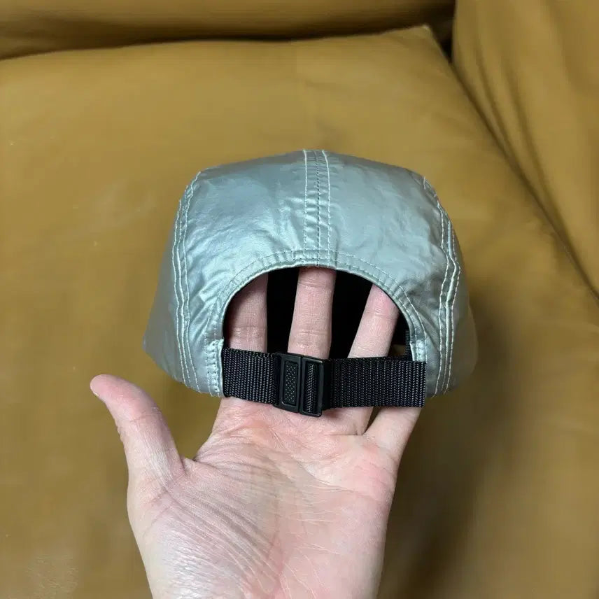 [BUNJANG] Supreme Camp Cap Hat / 슈프림 캠프캡 모자 박스로고 실버