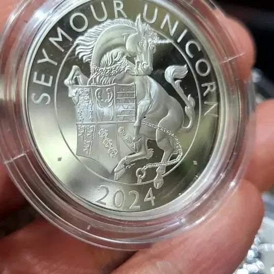[BUNJANG] Queens Beast Silver Proof Coin Set / 퀸즈 비스트 실버 프루프  은화 2세트