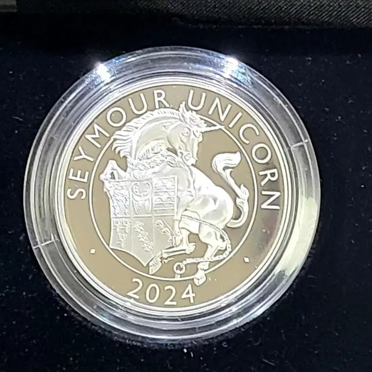 [BUNJANG] Queens Beast Silver Proof Coin Set / 퀸즈 비스트 실버 프루프  은화 2세트