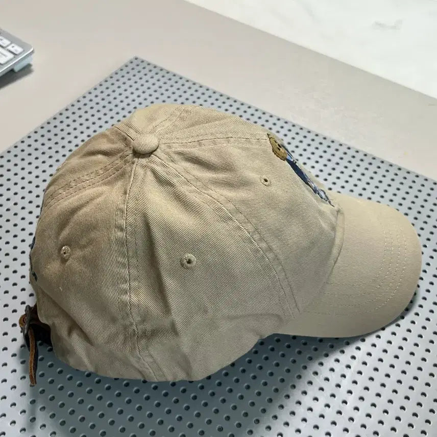[BUNJANG] Ralph Lauren Teddy Bear Ball Cap Beige / 폴로 랄프로렌 테디베어 볼캡 베이지