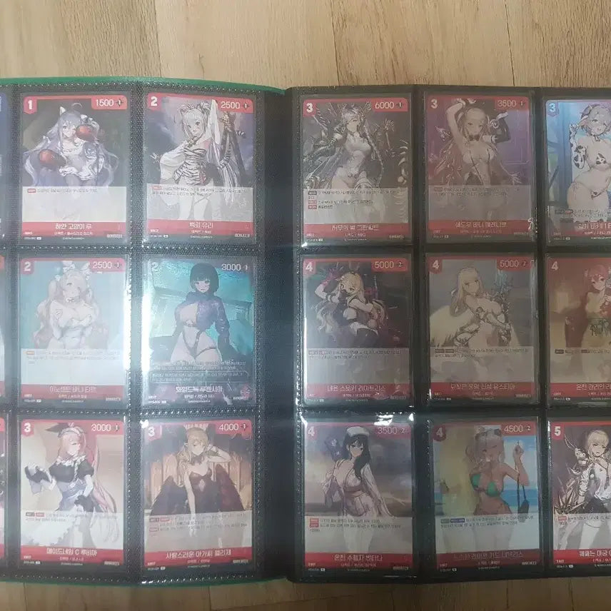 [BUNJANG] BrownDust 2 All Cards Set with Binder / 브라운더스트2 니벨아레나 카드 전종 일괄 (카드 바인더 포함)