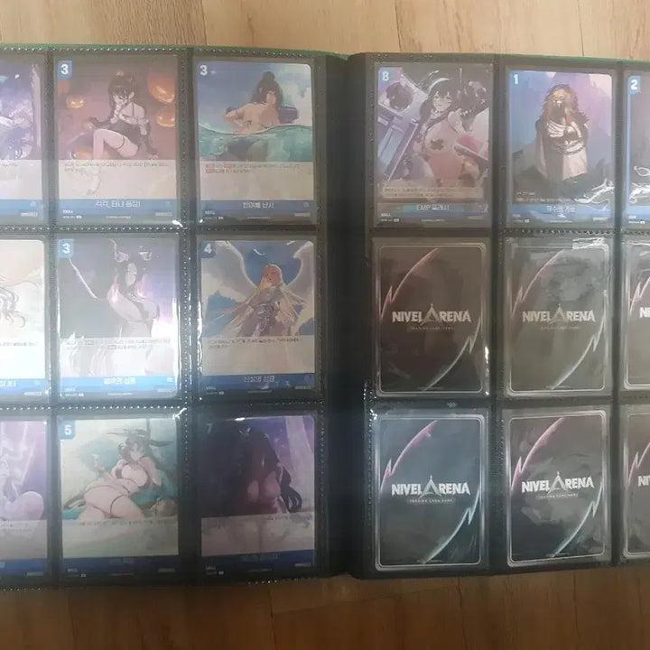 [BUNJANG] BrownDust 2 All Cards Set with Binder / 브라운더스트2 니벨아레나 카드 전종 일괄 (카드 바인더 포함)