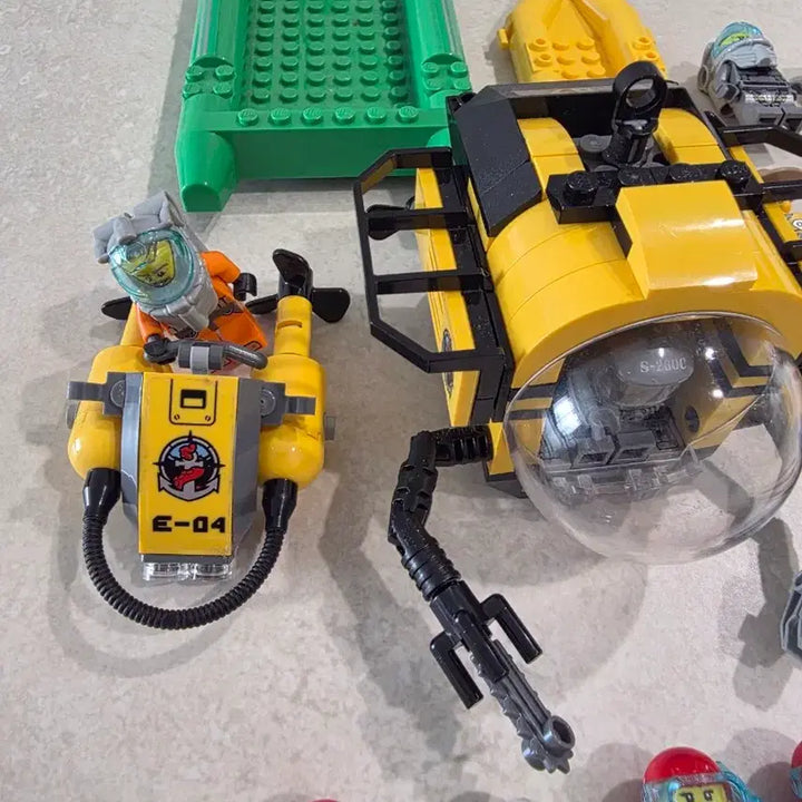 [BUNJANG] Lego City Diver Submarine Bundle Set / 레고 시티 다이버(잠수함) 미니피규어 일괄 판매