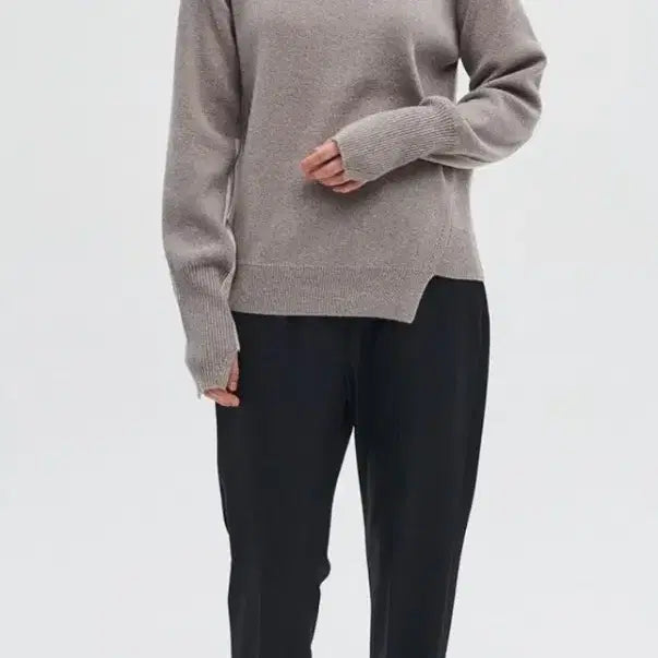 [BUNJANG] TIME Cashmere Knit Sweater / 새거) 타임(TIME) 캐시미어(100%) 니트 스웨터