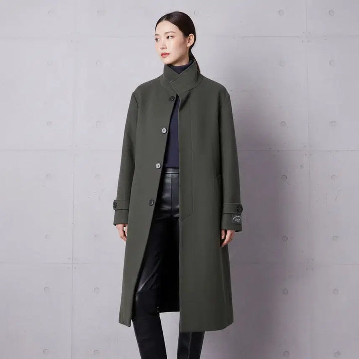 [BUNJANG] Unspecified Long Coat / [택있는새상품]*꽃샘추위*딱인*안스페이퍼 올리브 롱 코트 정가
