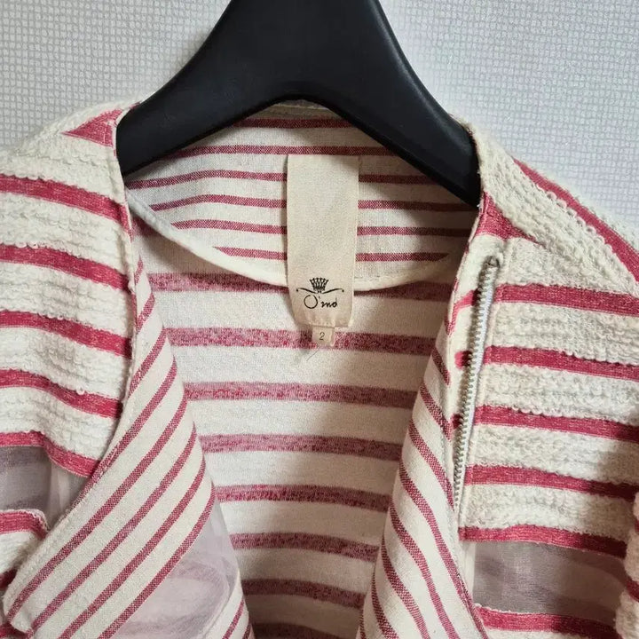 [BUNJANG] O'2nd Striped Jacket (Size 66) / 오즈 세컨  스트라이프 자켓 66