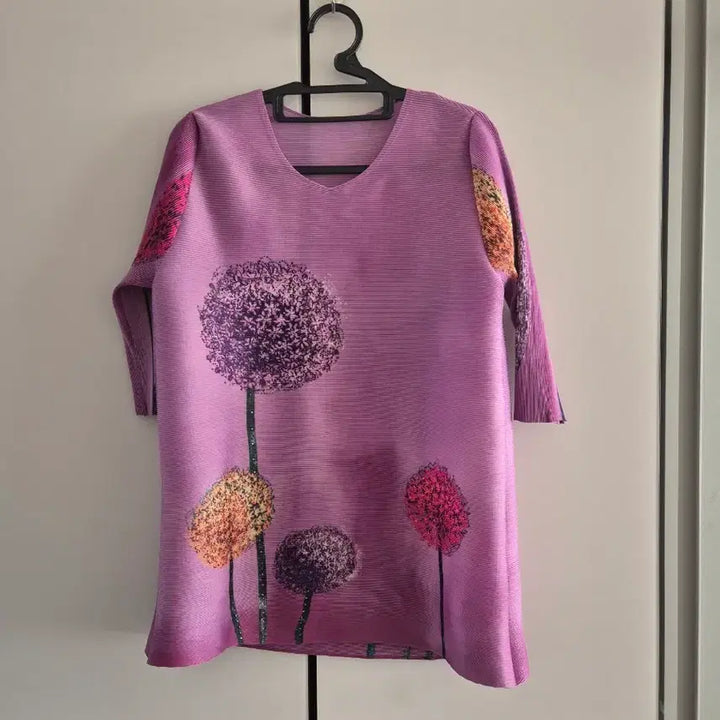[SOLD OUT] 플리츠 플라워 패턴 블라우스  66