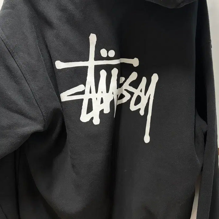 [BUNJANG] Stussy Basic Stussy Hoodie Black 2022 L Size / 스투시 베이직 스투시 후드 블랙 2022 L사이즈