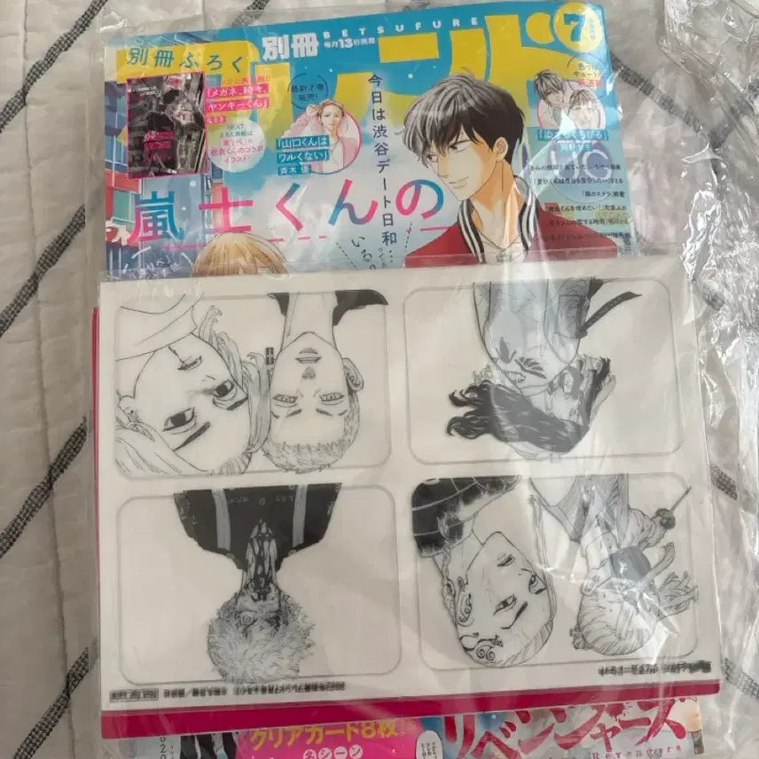 [BUNJANG] Tokyo Revengers Magazine Appendix Clear Card Photocard / 도쿄리벤저스 잡지 부록 클리어 카드 포카
