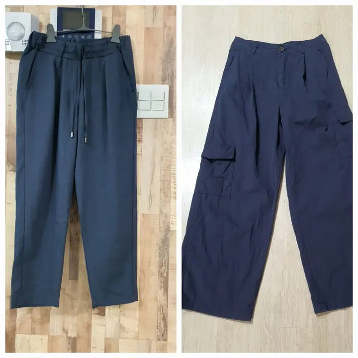 [BUNJANG] The Edge &amp; Mind Bridge Wide Cargo Pants / 더엣지,마인드브릿지  카고 와이드 팬츠