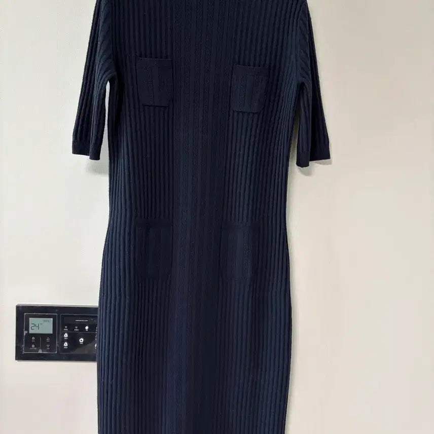 [BUNJANG] The Cashmere Navy Dress (Size 90) / 더캐시미어 네이비원피스90사이즈(새상품)