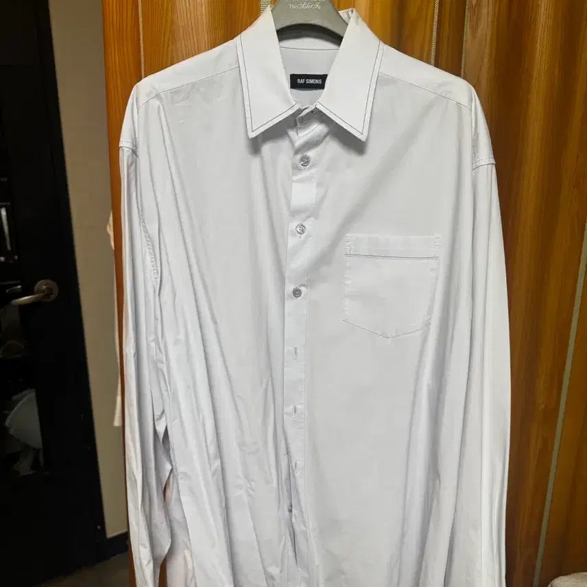 [BUNJANG] Raf Simons Extra Big Shirt Blue 48 / [마지막가격]라프시몬스 액스트라 빅 셔츠 블루 48