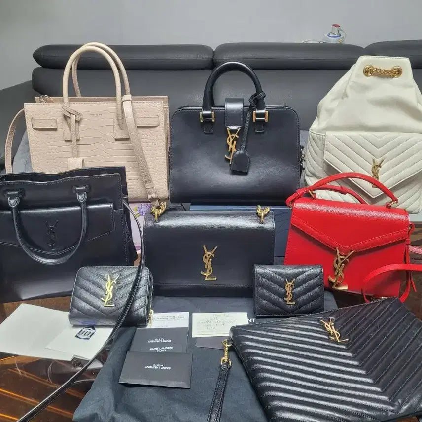 [BUNJANG] Saint Laurent Sunset Medium Bag / 생로랑 개비싼 선셋미듐 금장 상태개꿀정품