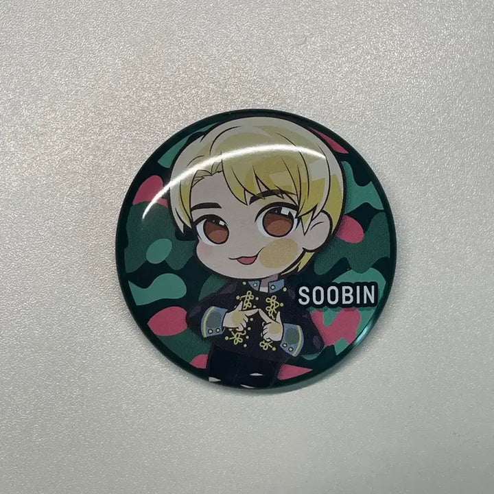 [BUNJANG] TXT Soobin Pin Button Badge Photocard / 투바투 수빈 핀버튼 캔뱃지 일본 가챠 굿즈 포카