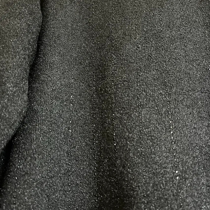 [BUNJANG] Black Lace Knit Top / 큐빅 블랙 레이스 니트 긴팔티/프리사이즈