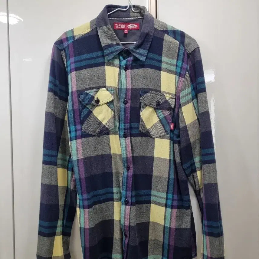[BUNJANG] Checkered Shirt (Size M) / 반스 체크 셔츠 남방 M 사이즈