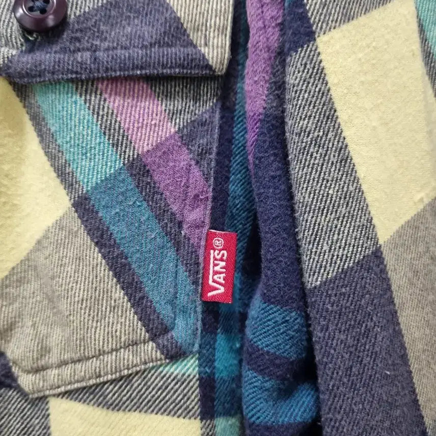 [BUNJANG] Checkered Shirt (Size M) / 반스 체크 셔츠 남방 M 사이즈