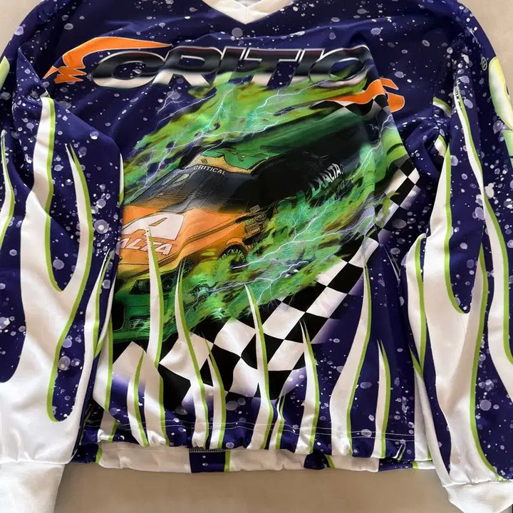 [BUNJANG] Critic Racing Long Sleeve T-Shirt / [단종] 급처 크리틱 레이싱 긴팔 티셔츠 L 판매