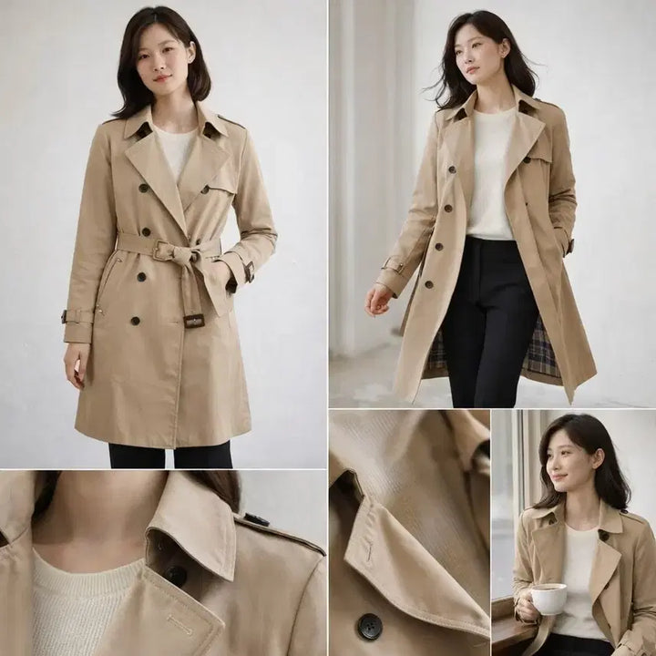 [SOLD OUT] 베이지 트렌치 코트 여성용