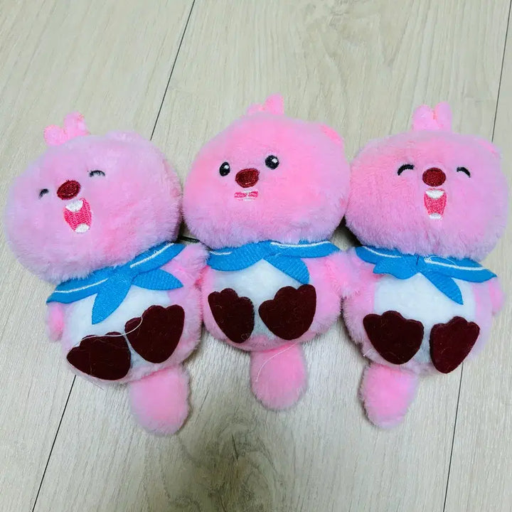 [BUNJANG] Zanmang Loopy Plush Doll Keyring Bundle Set / [일괄] 잔망루피 봉제인형 키링