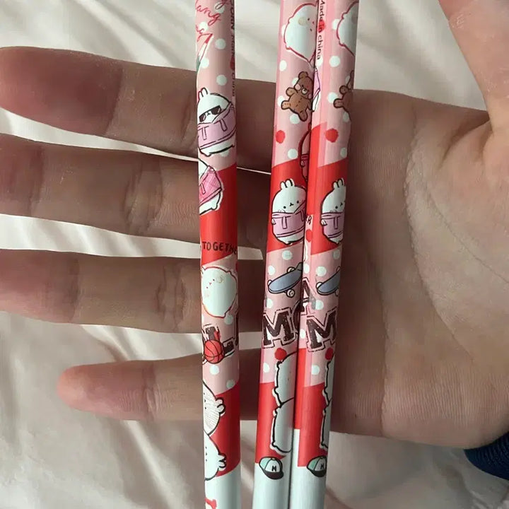 [BUNJANG] Molang Stationery Set / 새상품) 몰랑이 학용품 세트 판매해용