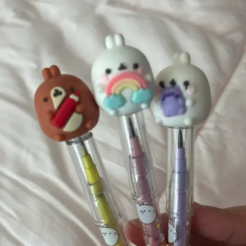 [BUNJANG] Molang Stationery Set / 새상품) 몰랑이 학용품 세트 판매해용