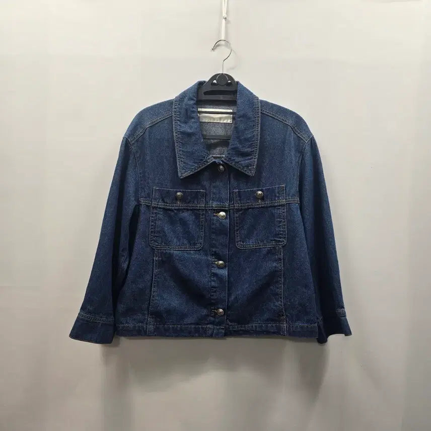 [BUNJANG] OZOC Indigo Denim Jacket (Size 55) / 1772 오조크 OZOC 데님자켓 청자켓 인디고 55사이즈