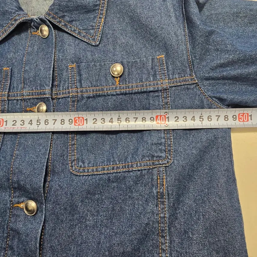 [BUNJANG] OZOC Indigo Denim Jacket (Size 55) / 1772 오조크 OZOC 데님자켓 청자켓 인디고 55사이즈