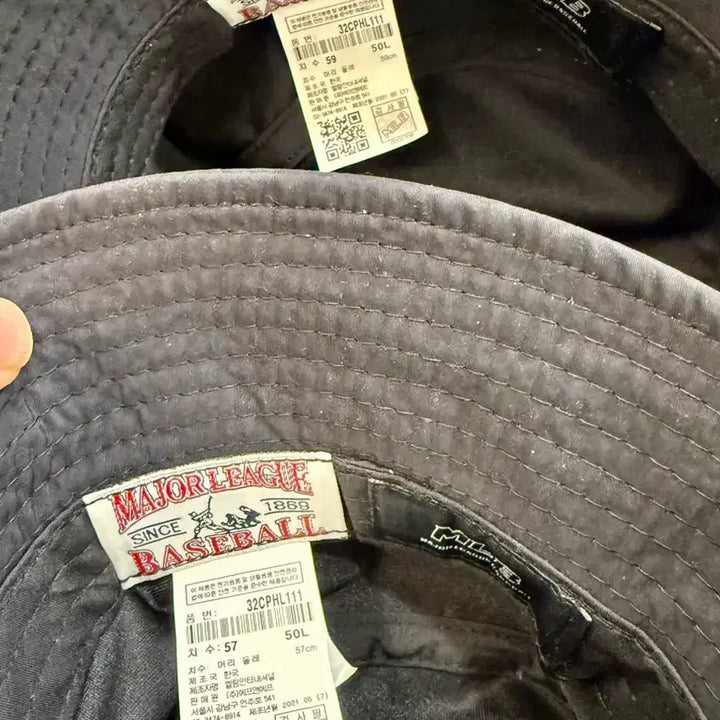 [BUNJANG] MLB New York Yankees Black Bucket Hat / MLB 뉴욕 양키스 블랙 버킷햇 57 , 59 사이즈