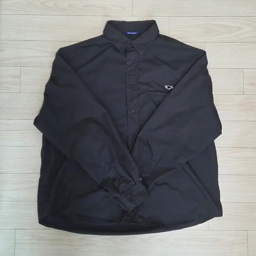 [BUNJANG] Naders Oversized Shirt Charcoal Size 3 / 네이더스 오버사이즈 셔츠 챠콜 3사이즈