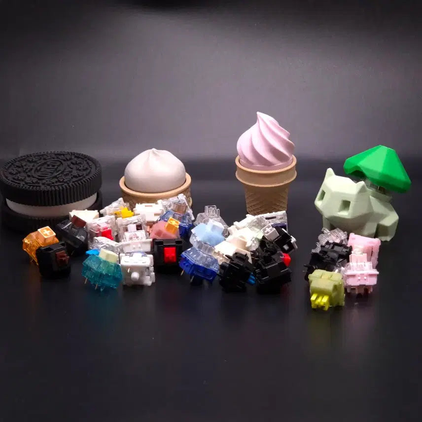 [BUNJANG] 3D Printed Jjinppang Clicker Keychain / (선착순 할인) 찐빵 클리커 클릭커 키링