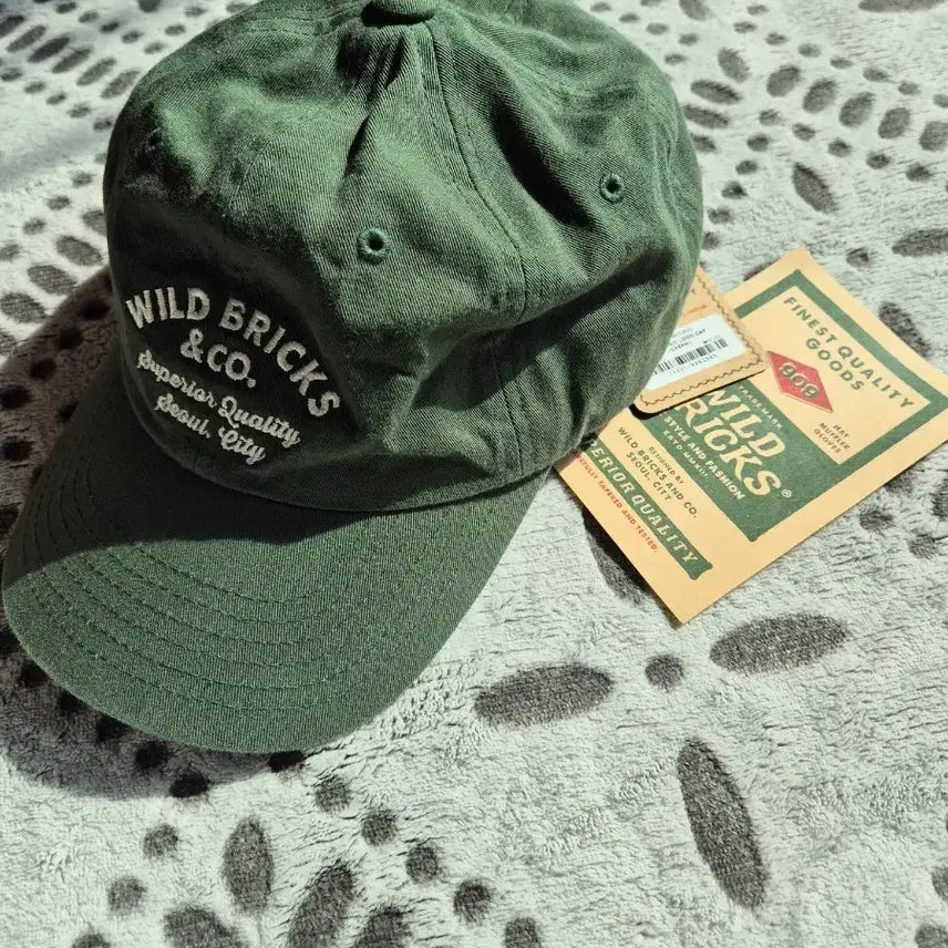 [BUNJANG] Wildbricks Classic Logo Cap Hat / 와일드브릭스 클래식 로고캡 모자