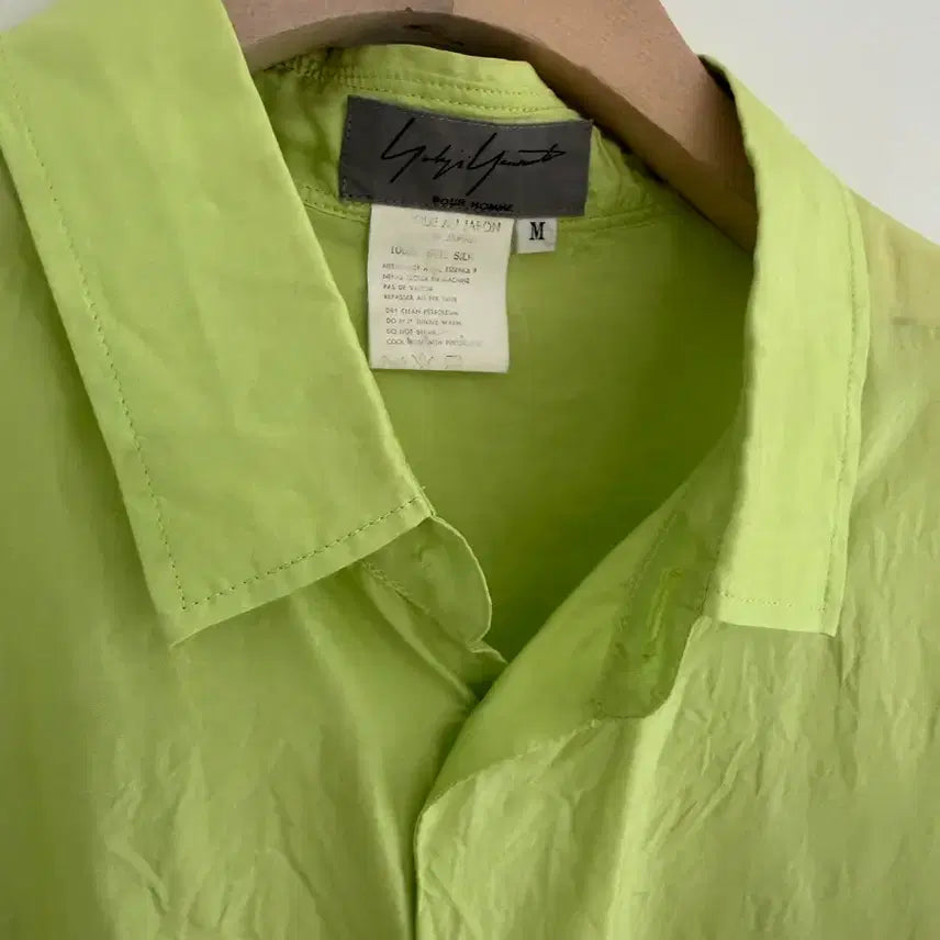 [BUNJANG] Yohji Yamamoto Silk Shirt / 요지야마모토 실크셔츠