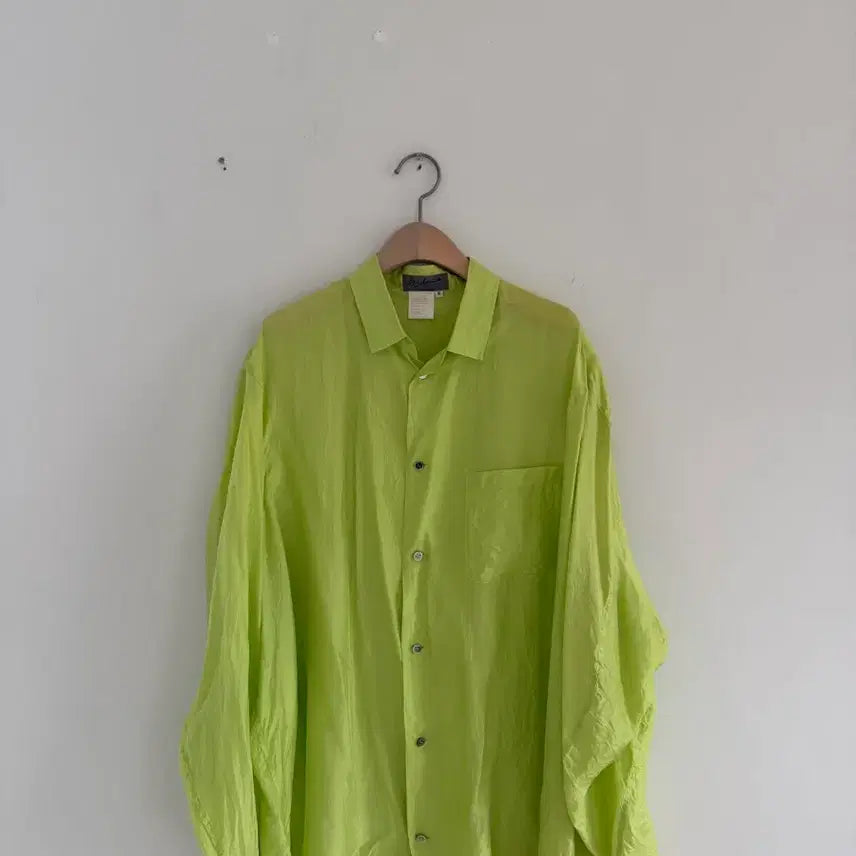 [BUNJANG] Yohji Yamamoto Silk Shirt / 요지야마모토 실크셔츠